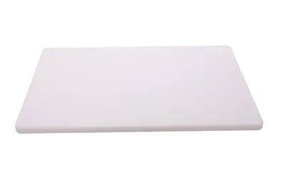 Produktbild von Schneidbrett weiß 60 x 40 x 2 cm Hacken Servieren Küchenhelfer Arbeitsplatte