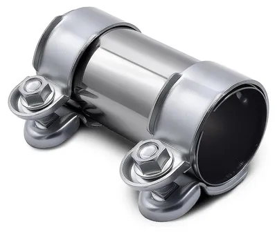 Imagen del producto de Abrazadera de acero inoxidable para conexión de tubos de escape