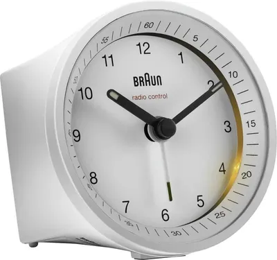 Produktbild von Braun Uhren BC07W-DCF Funkwecker Uhren/Wecker Weiss