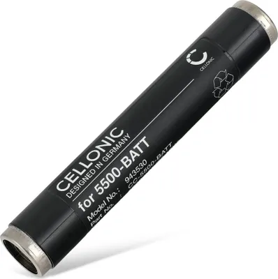 Immagine prodotto di CELLONIC 1x Batteria per Illuminazione / Torcia Compatibile con Nightstick XPR-5542GMX, XPR-5580, XPR-5581RX, 5500-BATT – (6800mAh, 3.7V)