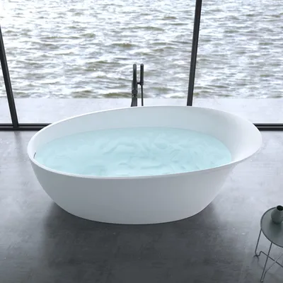 Produktbild von doporro Freistehende Badewanne Vicenza906 175x81x73cm Weiß 248Liter