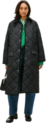 Immagine prodotto di Giacca imbottita da donna Tommy Hilfiger, modello trapuntato, vestibilità ampia, colore nero