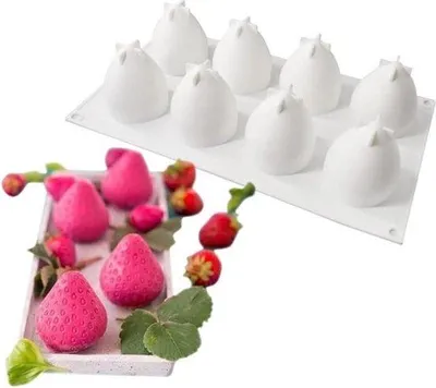 Obrázek produktu pro Silikonová forma na 3D ovocné dezerty, dekorativní forma, dorty pro kutily