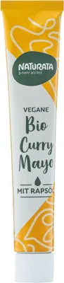 Produktbild von Vegane Curry Mayo mit Rapsöl in der Tube, 60 ml