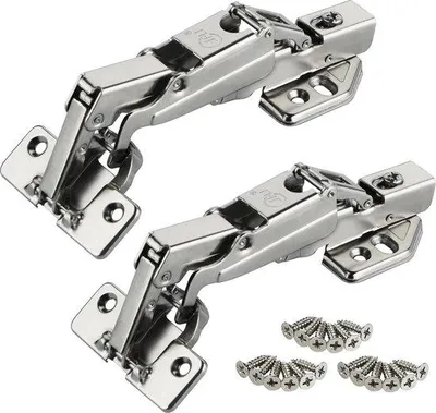 Produktbild von Famanu Scharniere 170° mit Federöffnung - 2er Set inkl. 18 Schrauben