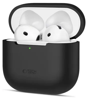 Obrázok produktu pre Etui Tech-Protect Silicone Na Apple Airpods 4 - Čierne