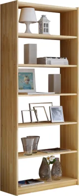 Produktbild von Standregal Bücherregal Kiefer Natur