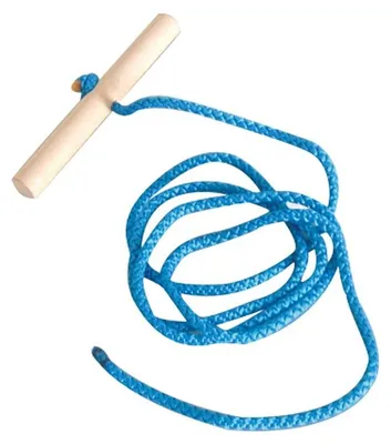 Produktbild von Colint | Schlittenleine mit Holzgriff | Blau