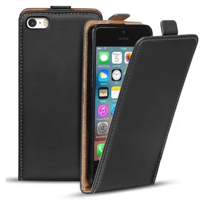 Image de Flipcase pour Apple iPhone 5 / 5S / SE Housse à rabat Couverture classique de protection pour téléphone portable