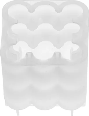 Produktbild von Glorex Kerzengießform aus Silikon Bubble 6 x 5,5 cm
