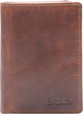 Immagine prodotto di Esquire Pelle portafoglio Oslo Dallas Wallet Brown marrone