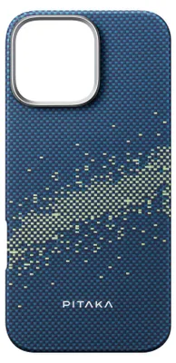 Zdjęcie produktu dla Pitaka KI1602PMYG, Pokrowiec, Apple, iPhone 16 Pro Max, 17,5 cm (6.9"), Niebieski