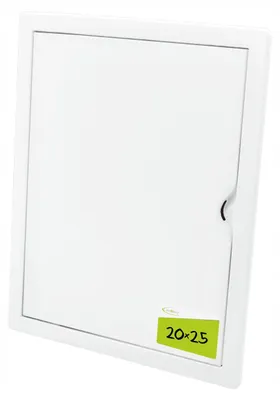 Obrázek produktu pro airRoxy revizní dvířka plastová 20x25 cm bílá s rámem