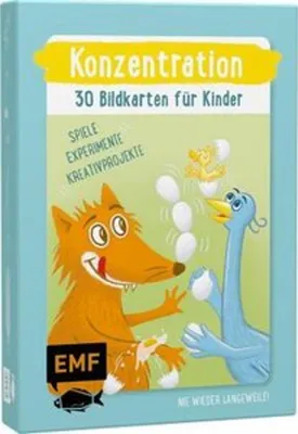 Produktbild von Konzentration - 30 Bildkarten für Kinder im Kindergarten- und Vorschulalter