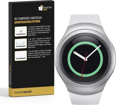 Produktbild von 4x 9H Hartglas für Samsung Galaxy Gear S3 Panzerfolie Displayschutzfolie HD KLAR Panzerglas