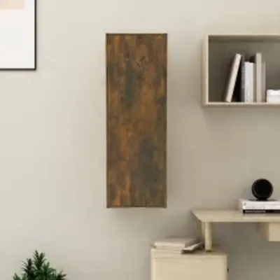 Produktbild von Möbel TV-Schrank Räuchereiche 30,5x30x90 cm Holzwerkstoff - TV-Lowboard 815747