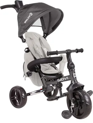 Image de Kikkaboo Makani Giovi 2022 Poussette à trois roues argenté Taille unique