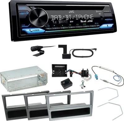 Produktbild von JVC KD-DB912BT Digitalradio Einbauset für Opel Vectra C Meriva Vivaro Combo