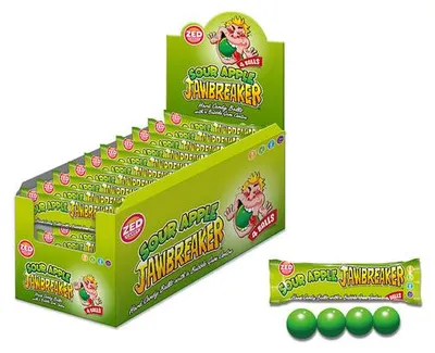 Image de Zed Candy Pomme acidulée, paquet de 40
