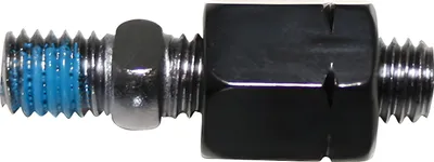 Produktbild von HIGHSIDER Spiegeladapter M8 Linksgewinde auf M8, schwarz