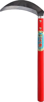 Immagine prodotto di Okatsune 404 Falce per erba, lama curva con lunghezza di 150 mm e spessore di 1,4 mm.
