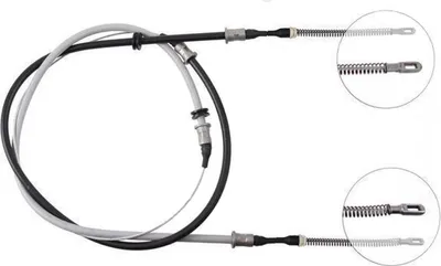 Produktbild von A.B.S. Handbremsseil Seilzug Feststellbremse für OPEL Kadett E CC (T85) Hinten K11345