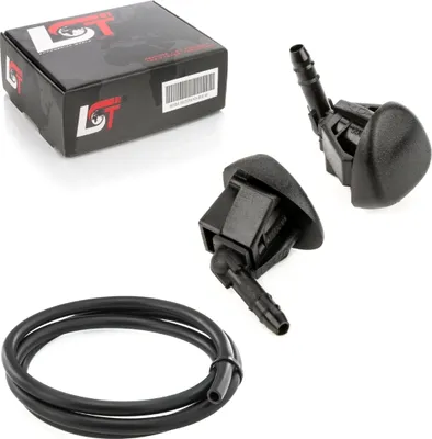 Produktbild von 2x Windschutzscheiben Spritzdüsen Set vorne mit Schlauch für FIAT TIPO AEGEA 356