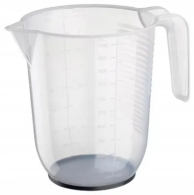 Produktbild von IKEA BEHOVA Messkrug mit Skala 1L transparent