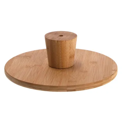 Produktbild von Overige Merken Bamboe Serveerplank Op Voet 28X9 Cm