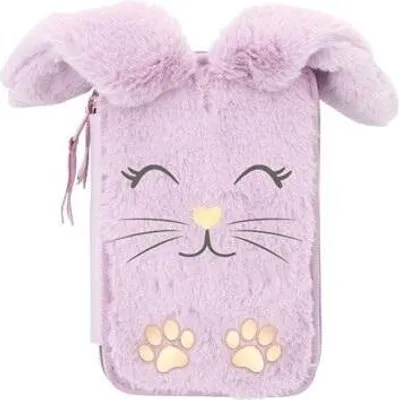 Zdjęcie produktu dla Piórnik Potrójny Z Wyp Astrabag Fluffy Bunny Astra