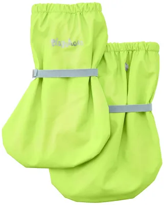 Productafbeelding van Playshoes Regenlaarsjes voor kinderen, uniseks, met fleecevoering, neongeel, maat Small (EU)