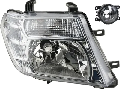 Produktbild von Scheinwerfer passend für Nissan Pathfinder R51 01/2010- H4 Rechts + Nebelschein. 260105X10B 8200074008 6202E1 00006202E1 6710027 0000620639 620 Johns