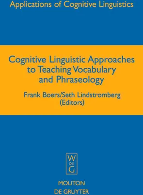 Obrázok produktu pre Cognitive Linguistic Approaches to Teaching Vocabulary and Phraseology