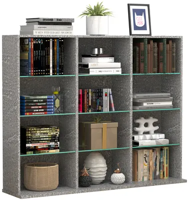 Produktbild von Holz Standregal Bücherregal Regal ZilasL