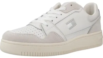 Produktbild von TOMMY JEANS TJW RETRO BASKET SNEAKER Weiß