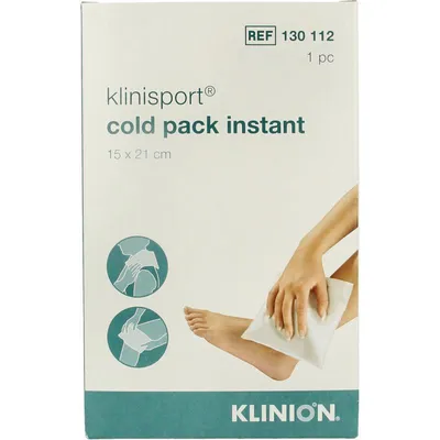 Produktbild von Klinion Coolpack Klinisport Sofort-Kältekompresse 15 x 21 cm, Einweg