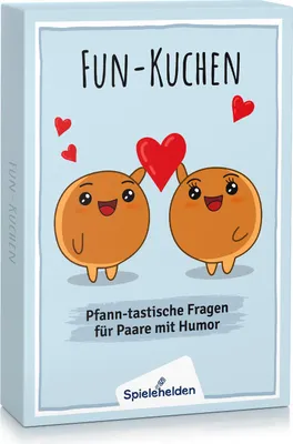 Produktbild von Fun-Kuchen Partnerspiel mit lustigen Fragen für mehr Nähe