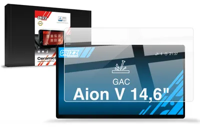 Image de Film de protection en céramique pour écran de voiture GAC Aion V 14,6 pouces (2024-2026), Grizz Protector