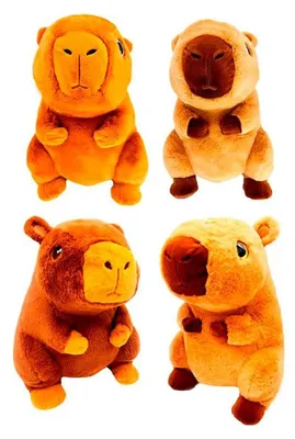 Immagine prodotto di Capibara in peluche, assortiti, 60 cm