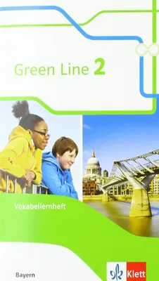Obrázok produktu pre Green Line 2. Ausgabe Bayern. Vokabellernheft 6. Klasse