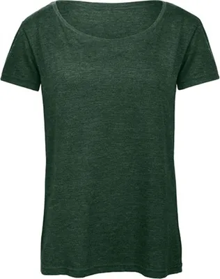 Image de T-shirt pour femme en triblend