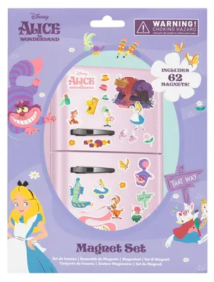 Produktbild von Disney Alice im Wunderland Stanzmagnet-Set