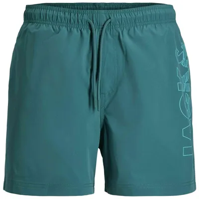 Produktbild von JACK & JONES Herren Badeshorts Maui Wave Logo Swim Shorts