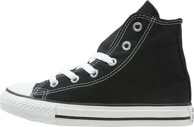 Produktbild von Converse Chuck Taylor All Star Hi K der Schnürung Lässig Le wand Turnschuhe Schwarz – undefined / Schwarz