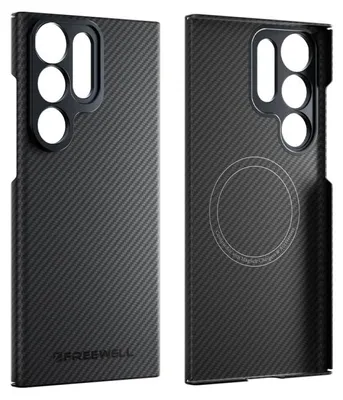 Imagen del producto de Cubierta magnética Freewell para Samsung S23 Ultra, con rosca de 17 mm