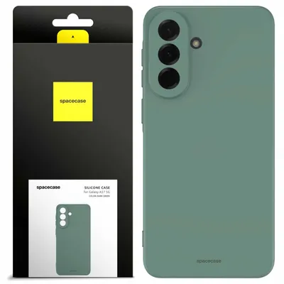 Zdjęcie produktu dla Silikonowe etui SPACECASE Silicone Case do Galaxy A57 5G Zielony