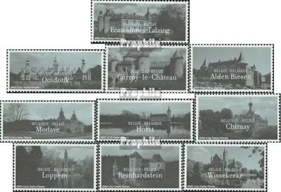 Produktbild von Briefmarken Belgien 2002 Mi 3124-3133 (kompl.Ausg.) postfrisch Schlösser