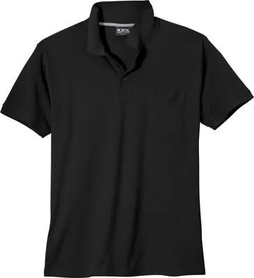 Produktbild von North Latitude Poloshirt schwarz Übergröße