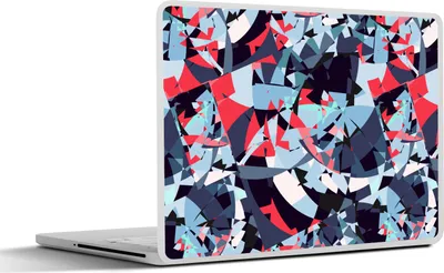 Produktbild von MuchoWow® Laptop Aufkleber Sticker Cover Muster - Abstrakt - Dekoration 40x30 cm - Laptop Dekoration - Selbstklebend