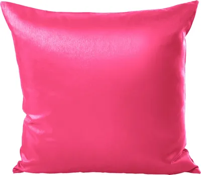 Produktbild von Kissenhülle Wildseide Optik uni 50x50 cm pink